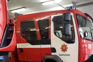 Ugniagesiams pavyko išgelbėti žmogaus gyvybę