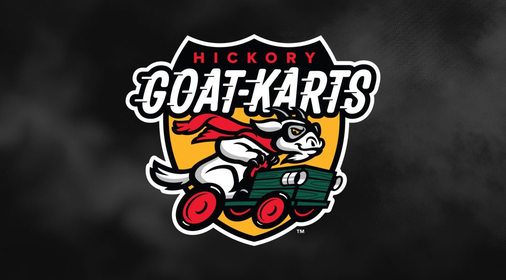 Hickory Crawdads žais kaip ožkų kartingas – SportsLogos.Net naujienos