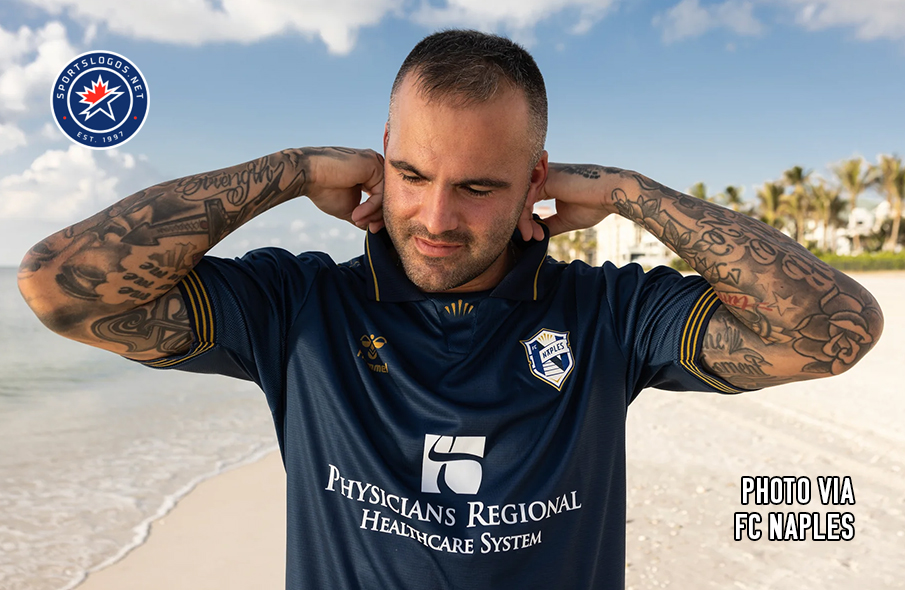 FC Naples iš USL League One pristato namų rinkinį 2025
