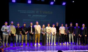 Plungė pagerbė geriausius šių metų sportininkus