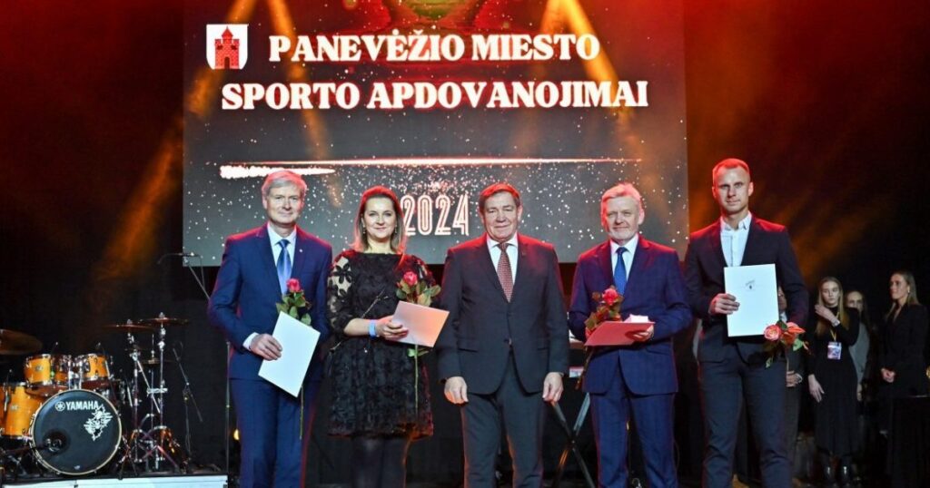 Pagerbti geriausi 2024 m. Panevėžio sporto centro sportininkai