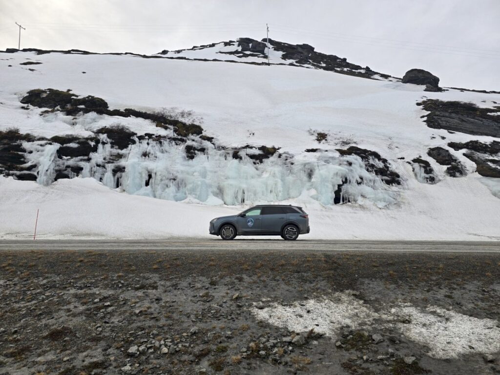Eleketromobiliu iš Nordkapp į Europos geografinį centrą: „Tai jau nebėra